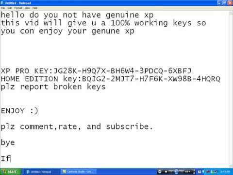 Windows Xp Serial Key Qw4hd